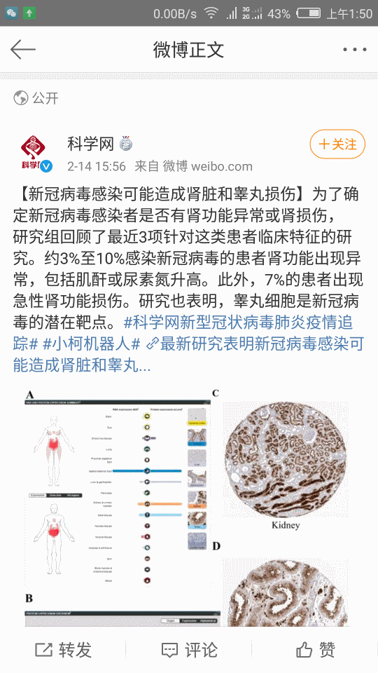 科学网:世界上三分之二的人民群众或将断子绝孙